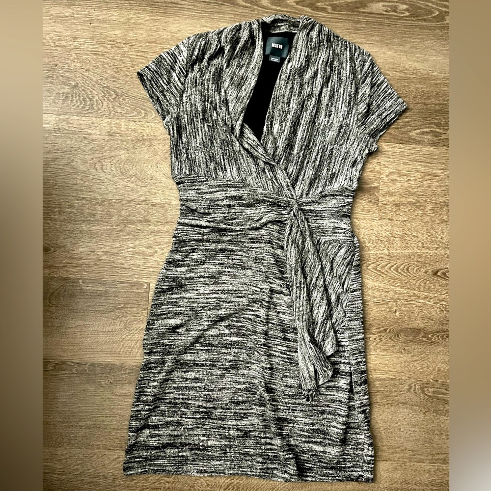 Maeve Gray Sweater Dress